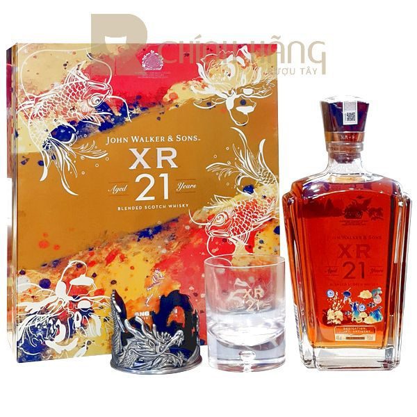 Johnnie Walker XR 21 Năm - Hộp Quà Tết 2023 - MỪNG XUÂN QUÝ MÃO (028)
