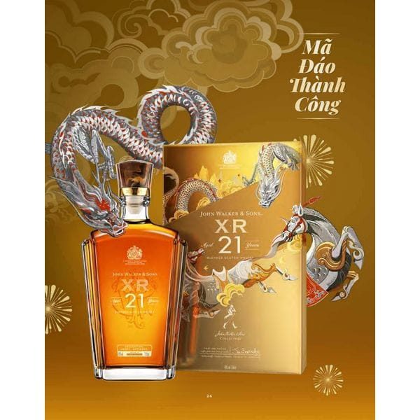 Johnnie Walker XR 21 Năm - Tết 2022 Limited