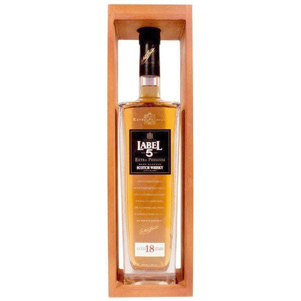 Label 5 18 Năm Hộp Gỗ 700 ml