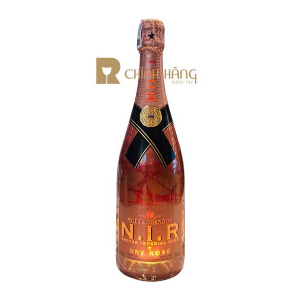 Moet & Chandon N.I.R. Nectar Imperial Rosé Dry Champagne