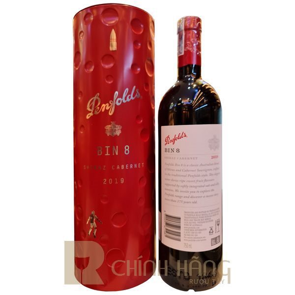 Penfolds Bin 8 Hộp Thiết