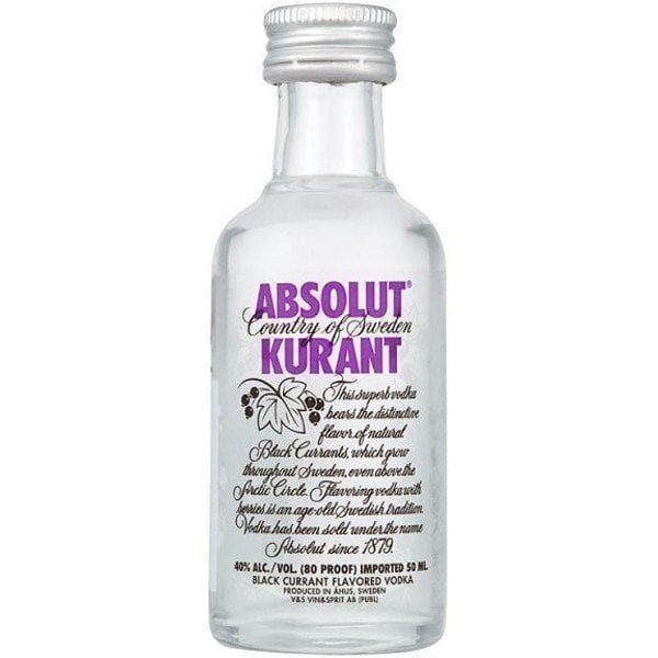 Rượu mini Absolut Kurant 50ml (Nho) 50 ml