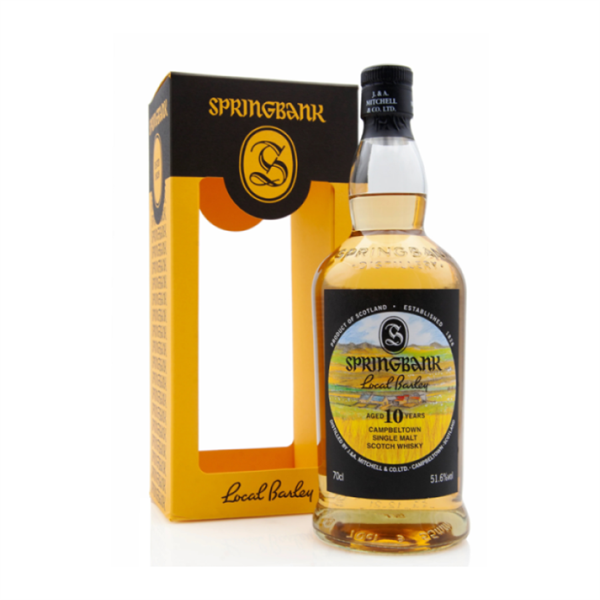 Springbank 10 Year Local Barley 700 ml Springbank 10 Year Local Barley 700 ml