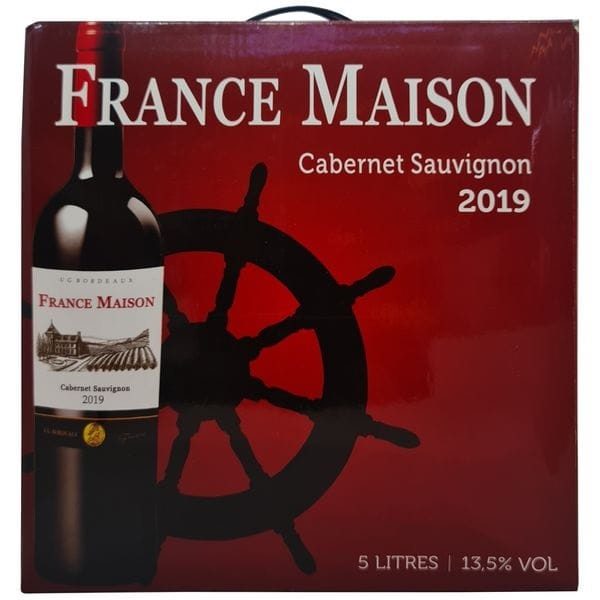 Vang bịch France Maison Cabernet Sauvignon 5L (Pháp)