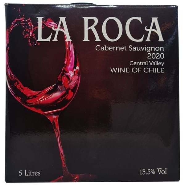 Vang bịch La Roca Cabernet Sauvignon 5L (Chile)