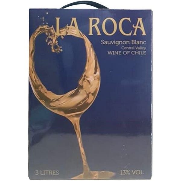 Vang bịch La Roca Sauvignon Blanc 3L (Chile)