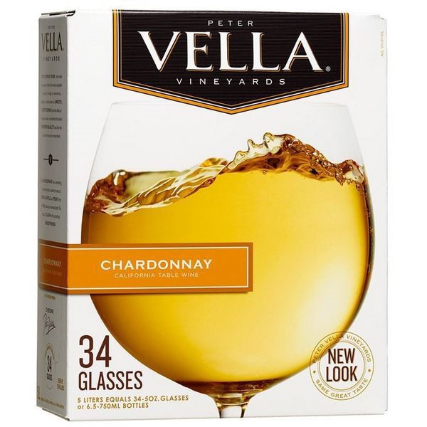 Vang bịch Peter Vella Chardonay 5L (Mỹ)