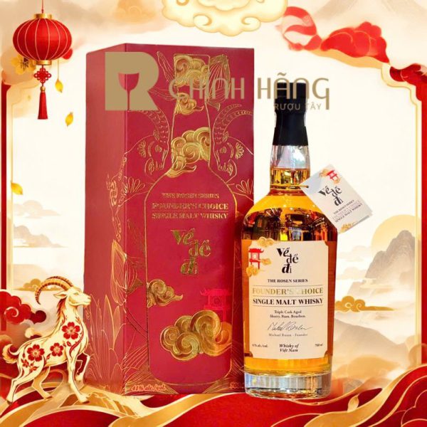 Về Để Đi Founder's Choice Whisky - Hộp Quà Tết 2027