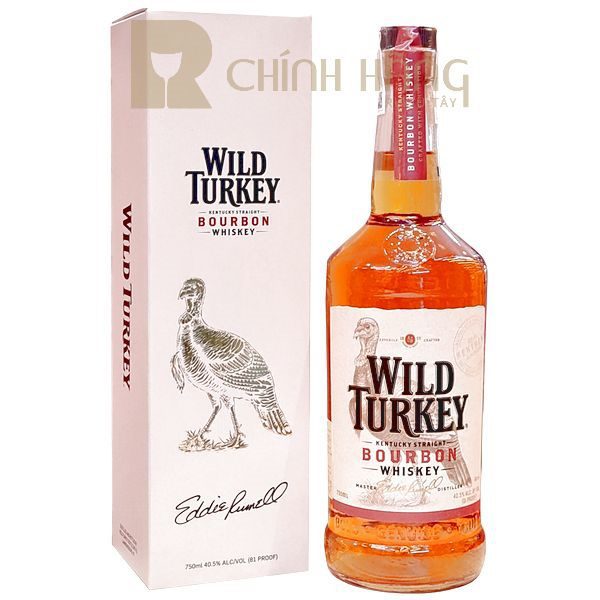 Wild Turkey Bourbon Whiskey - Hộp Quà Tết 2023