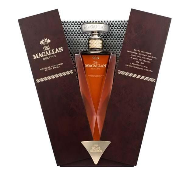 Macallan Oscuro mở hộp