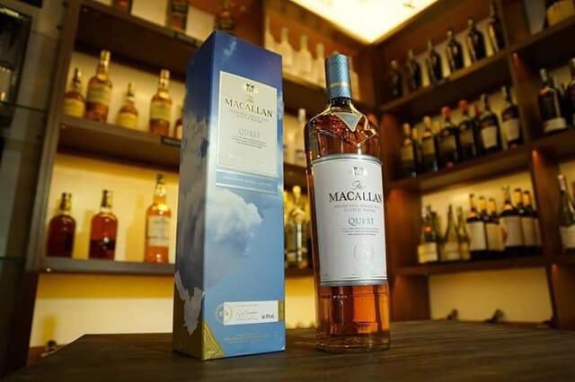 Bộ sưu tập Macallan The Quest có thiết kế sang trọng và quý phái