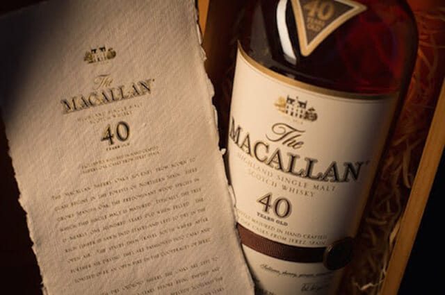 Đậm đà sâu lắng hương vị Macallan 40 năm tuổi phiên bản giới hạn