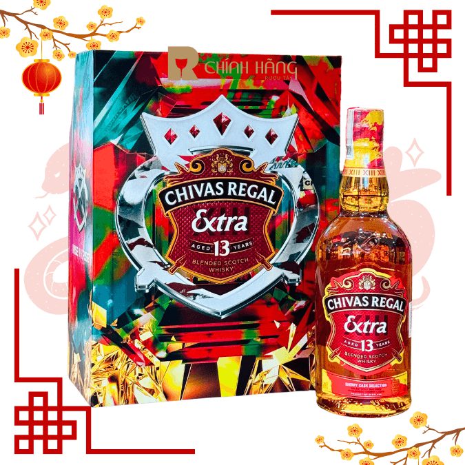 Chivas 13 Năm - Hộp Quà Tết 2025 700 ml