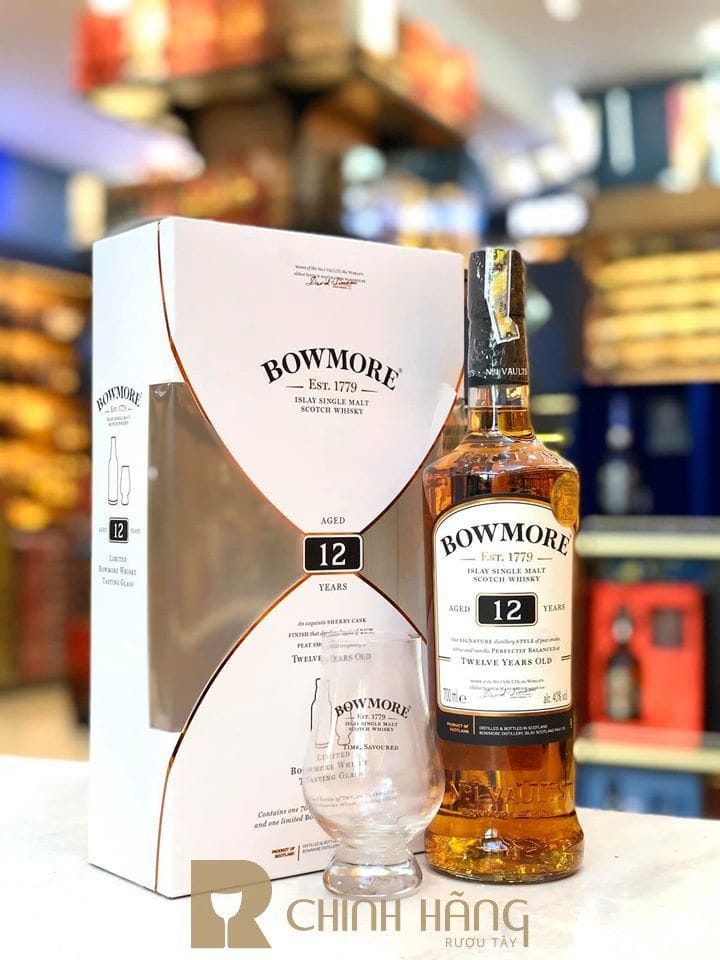 Bowmore 12 nam Hop Qua Tet 2020