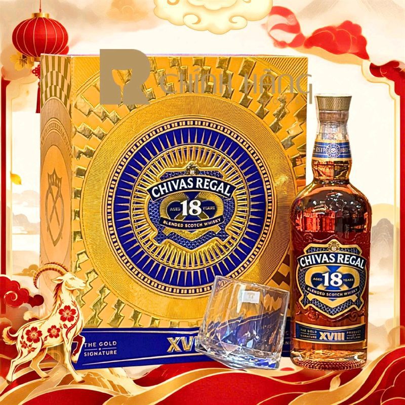 Chivas 18 Năm - Hộp Quà Tết 2027 700 ml