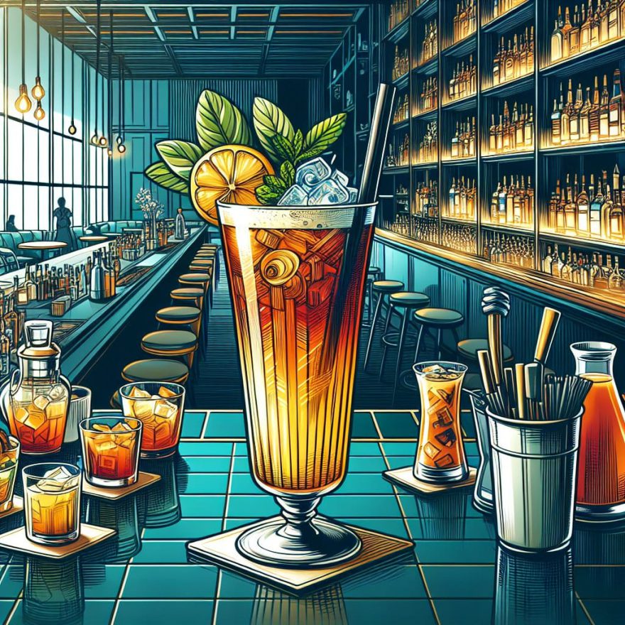Cách Làm Cocktail Singapore Sling Ngon Tuyệt