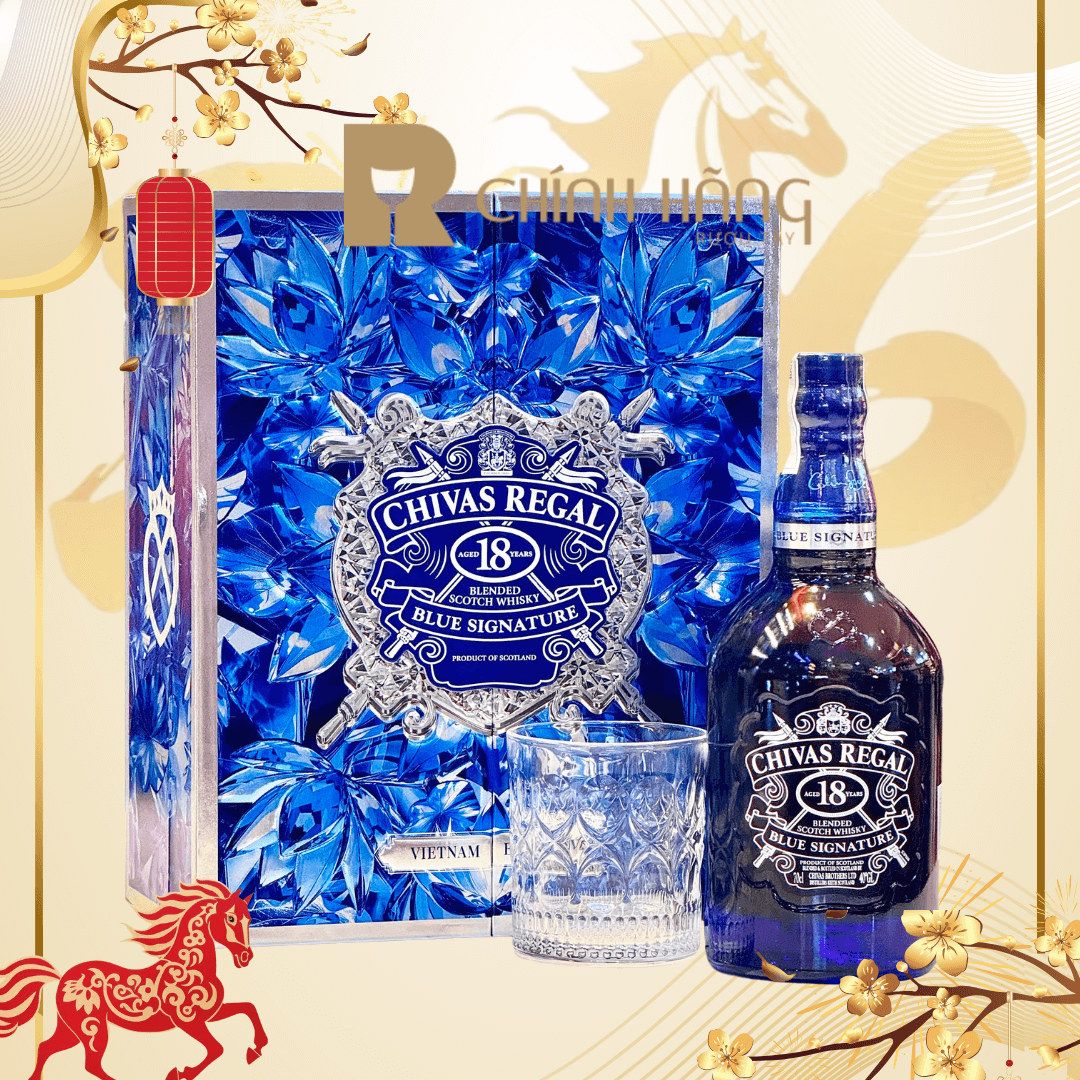 Chivas 18 Năm Blue - Hộp Quà Tết 2026