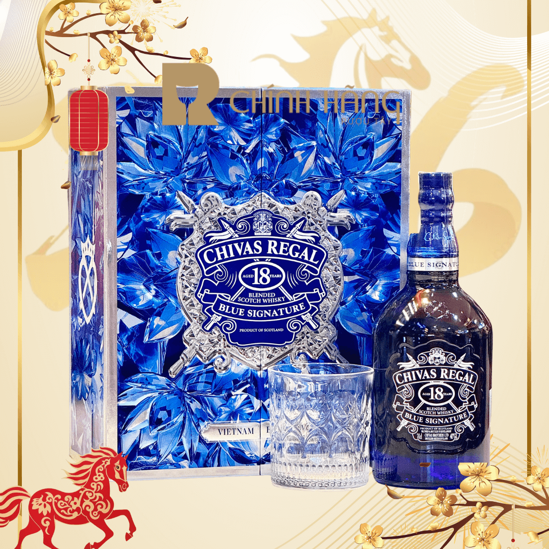 Chivas 18 Năm Blue - Hộp Quà Tết 2026