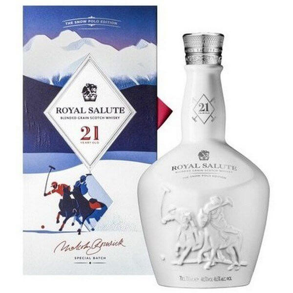 Hình 1. Chivas 21 năm Snow Polo nổi tiếng bởi hương vị đặc biệt cùng nguồn gốc ra đặc biệt