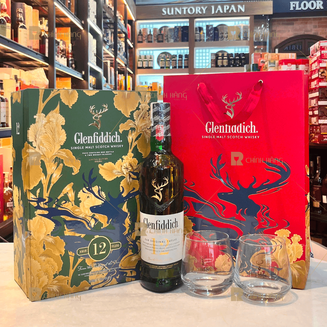 Glenfiddich 12 Năm - Hộp Quà Tết 2026 700 ml - hình mô tả 2