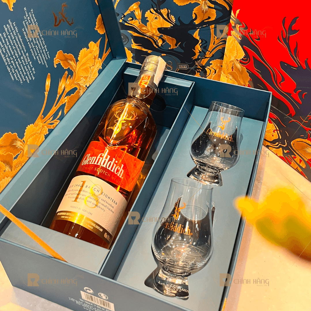 Glenfiddich 18 Năm - Hộp Quà Tết 2026 700 ml - hình mô tả 2