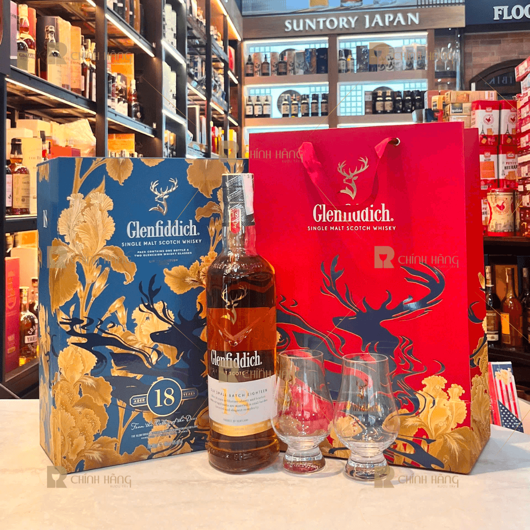 Glenfiddich 18 Năm - Hộp Quà Tết 2026 700 ml - hình mô tả 2
