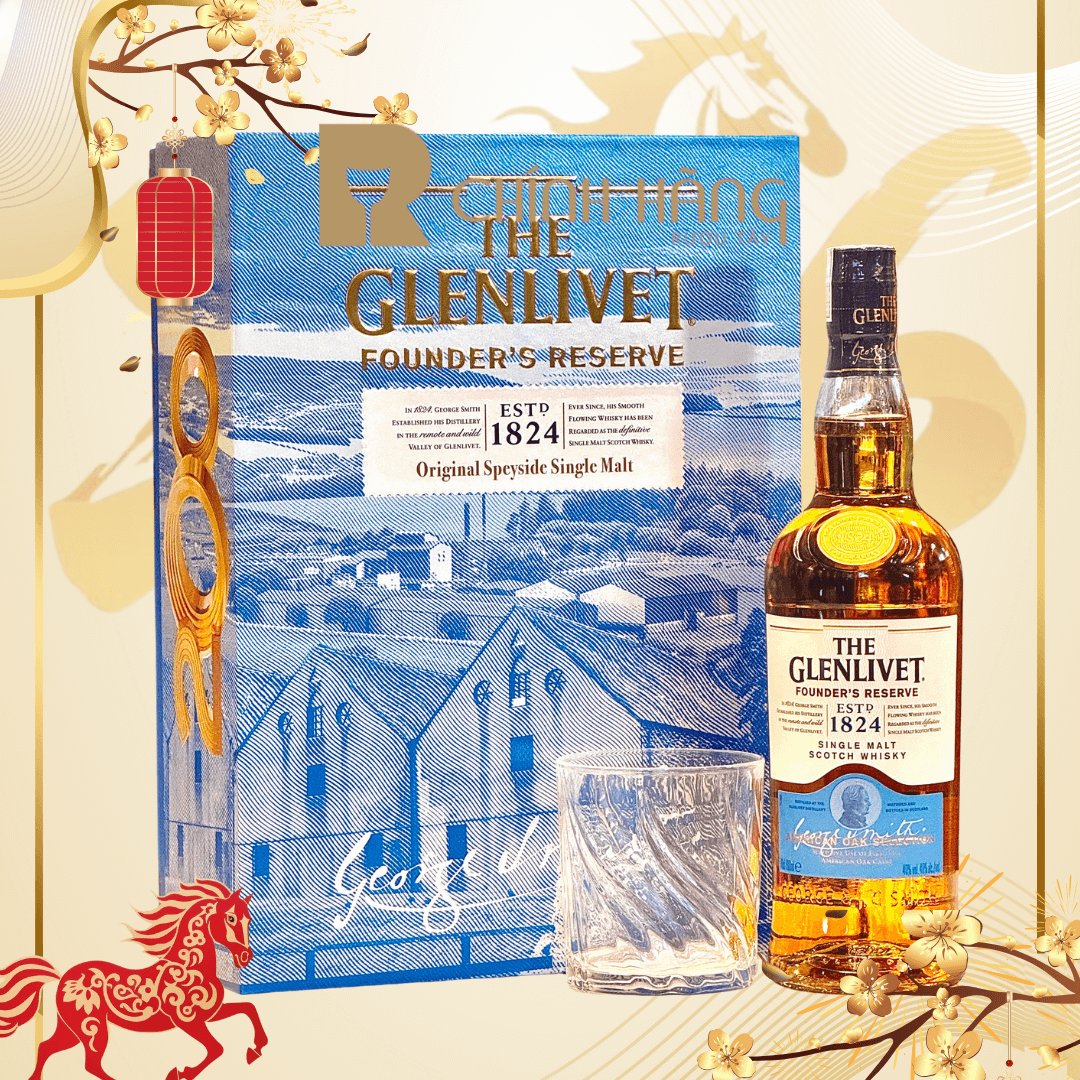 Glenlivet Founder's Reserve - Hộp Quà Tết 2026