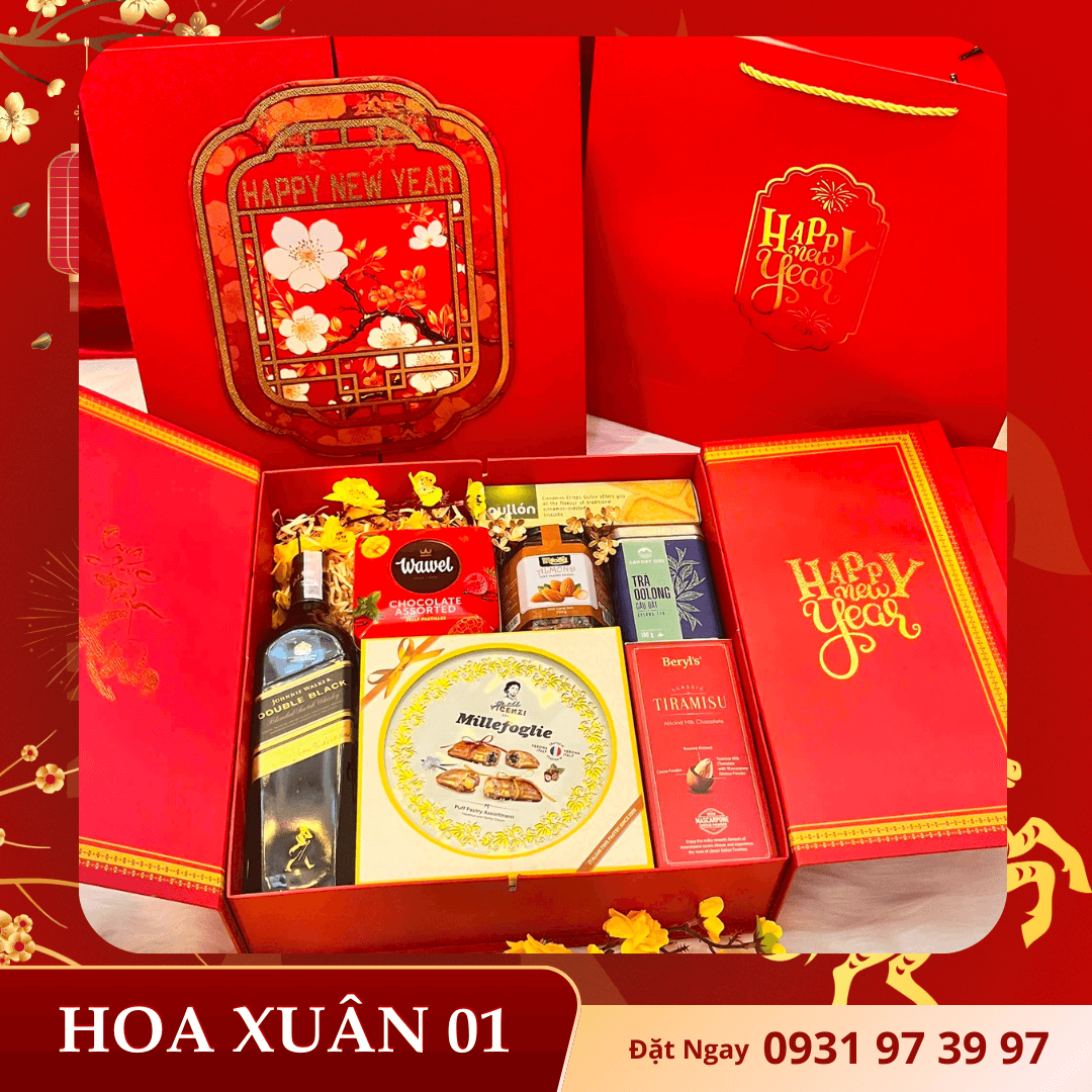 Hamper Hoa Xuân 01