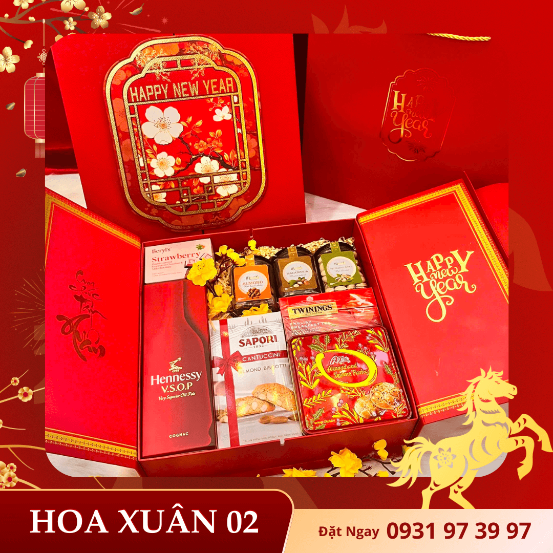 Hamper Hoa Xuân 02
