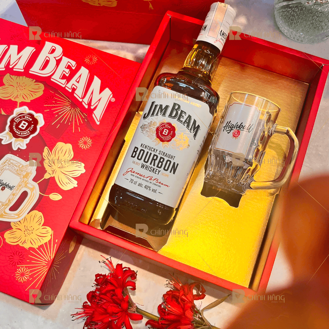 Jim Beam - Hộp Quà Tết 2026 700 ml - hình mô tả 2