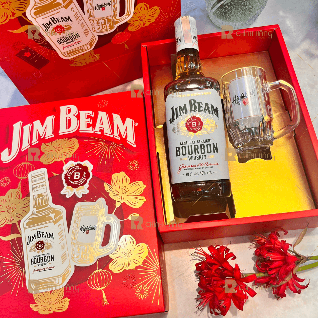 Jim Beam - Hộp Quà Tết 2026 700 ml - hình mô tả 2