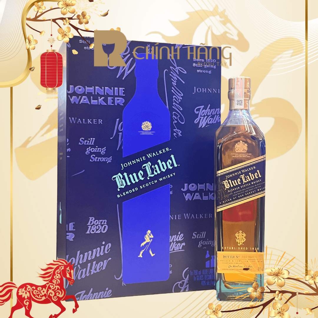 Johnnie Walker Blue Label - Hộp Quà Tết 2026