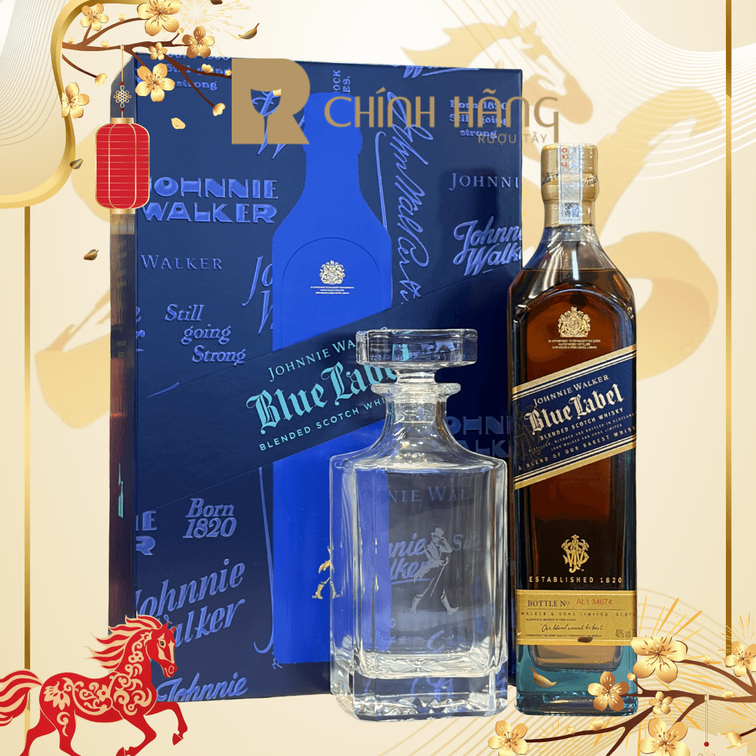 Johnnie Walker Blue Label - Hộp Quà Tết 2026