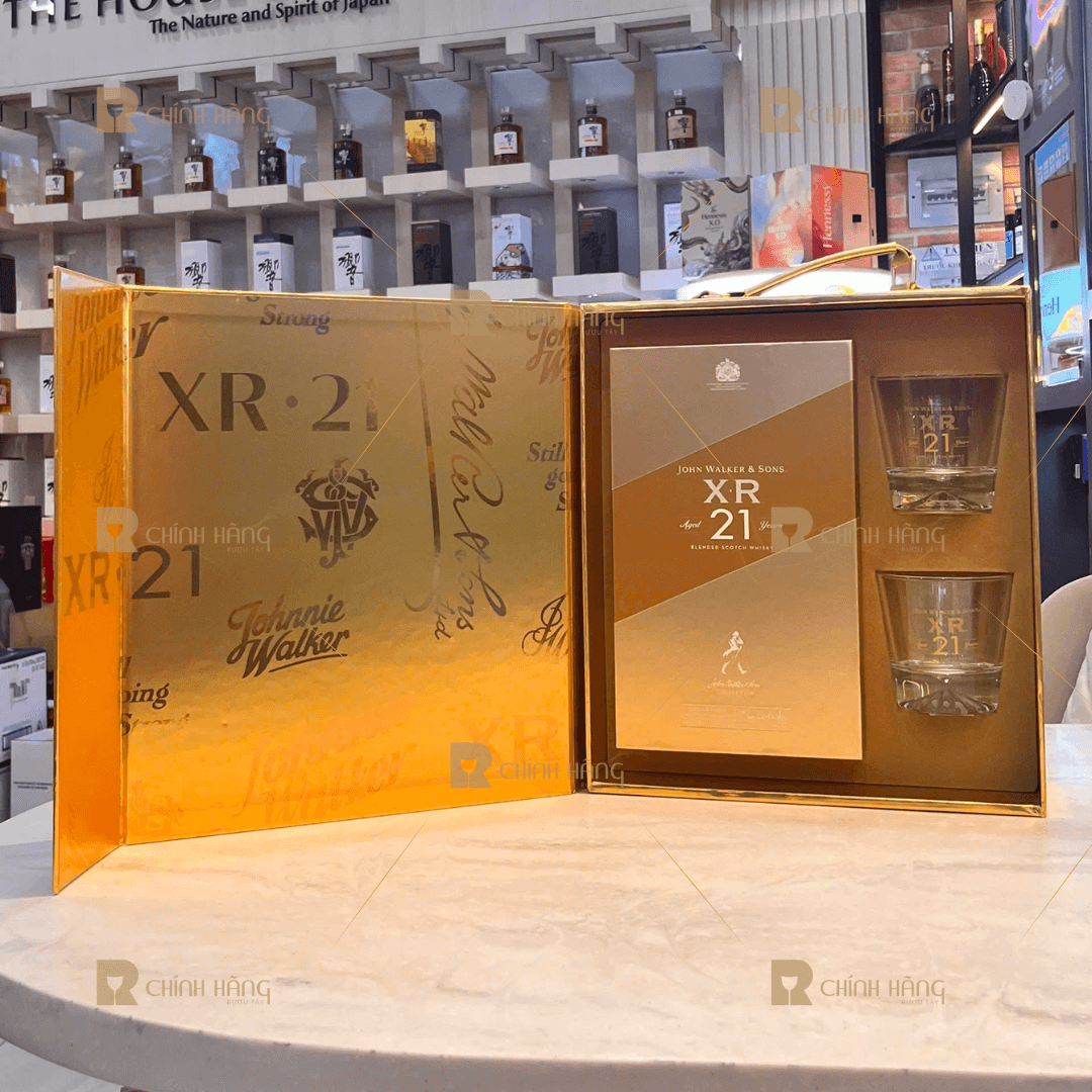 Johnnie Walker XR 21 Năm - Hộp Quà Tết 2026 750 ml - hình mô tả 2