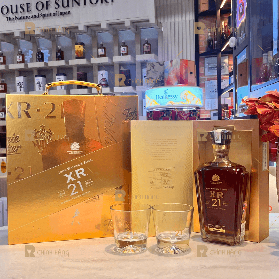 Johnnie Walker XR 21 Năm - Hộp Quà Tết 2026 750 ml - hình mô tả 2