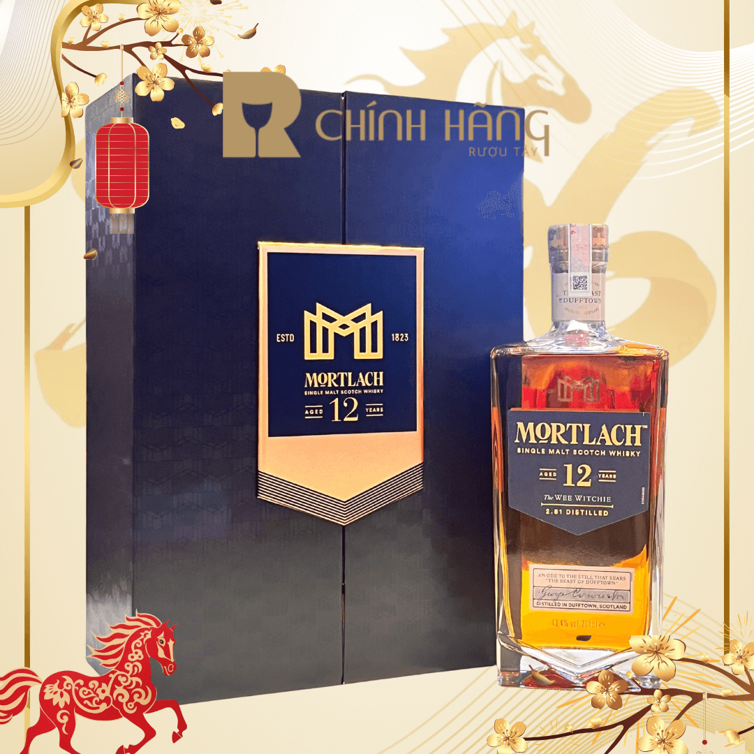 Mortlach 12 Năm - Hộp Quà Tết 2026