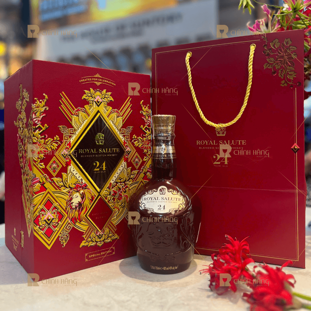 Chivas 24 Năm - Hộp Quà Tết 2026 700 ml - hình mô tả 2