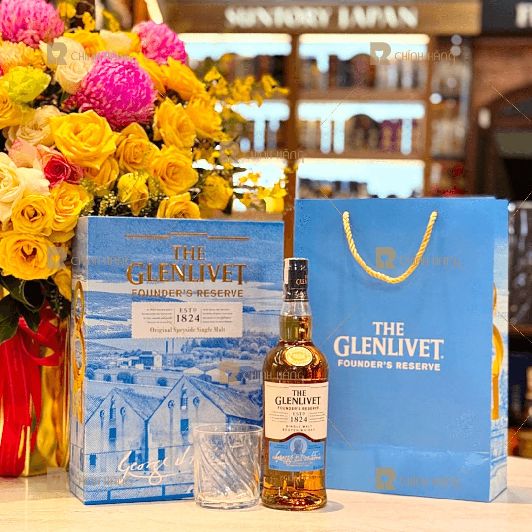 Glenlivet Founder's Reserve - Hộp Quà Tết 2026 700 ml - hình mô tả 2