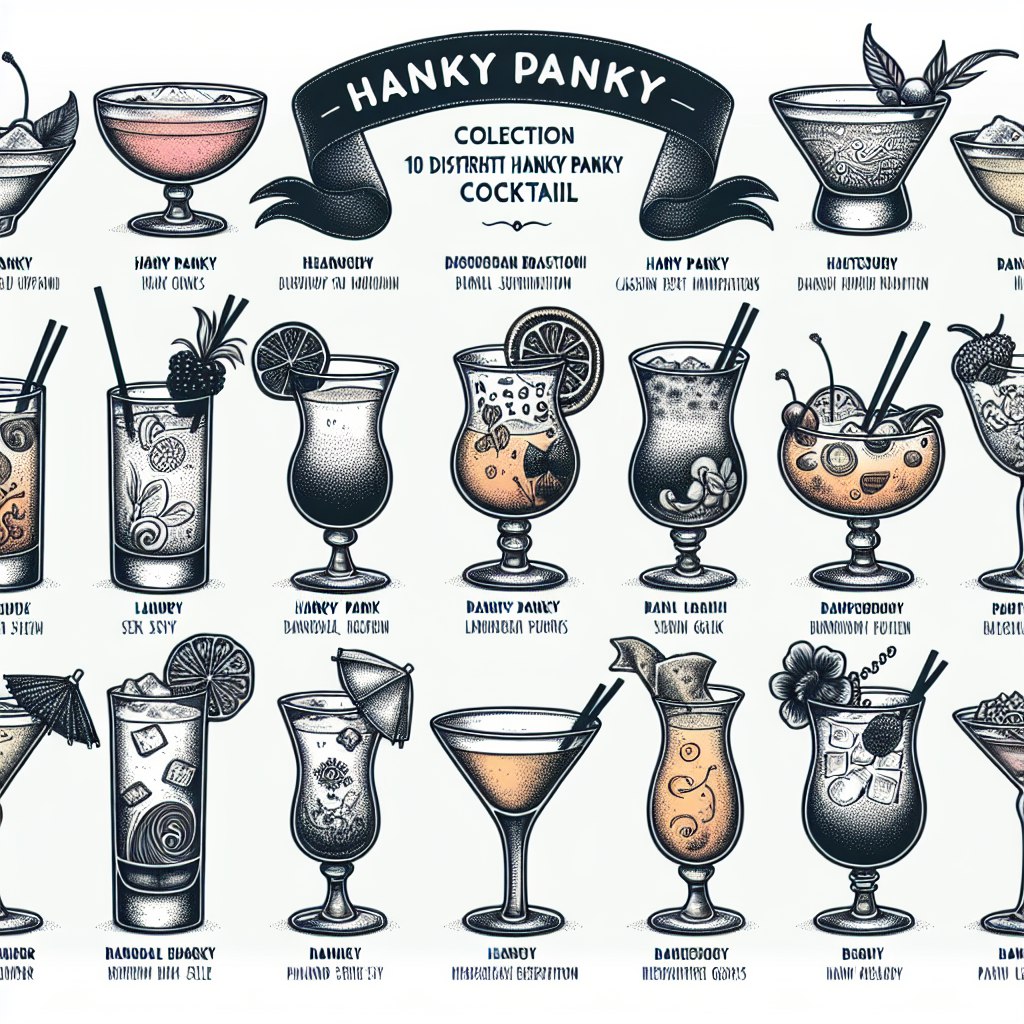 Tự Tạo Sự Khác Biệt Với 10 Cocktail Hanky Panky Siêu Ngon