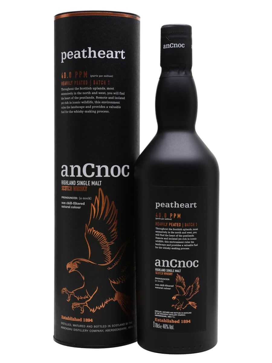  Hình 1, Ancnoc Peatheart là dòng Whisky khói có nồng độ lên đến 46%