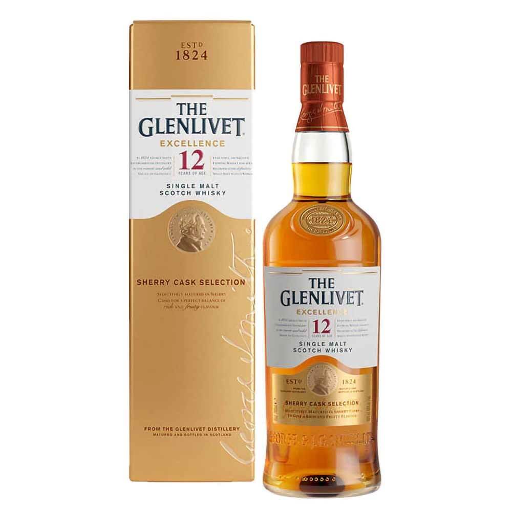 Hình 1. Rượu Glenlivet 12 Excellence là dòng rượu single malt whisky thuộc nhà Glenlivet, tập đoàn Pernod Ricard