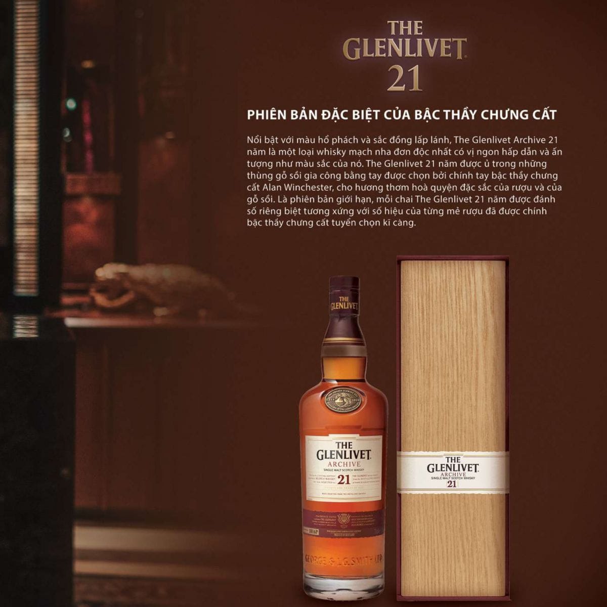Glenlivet 21 Năm