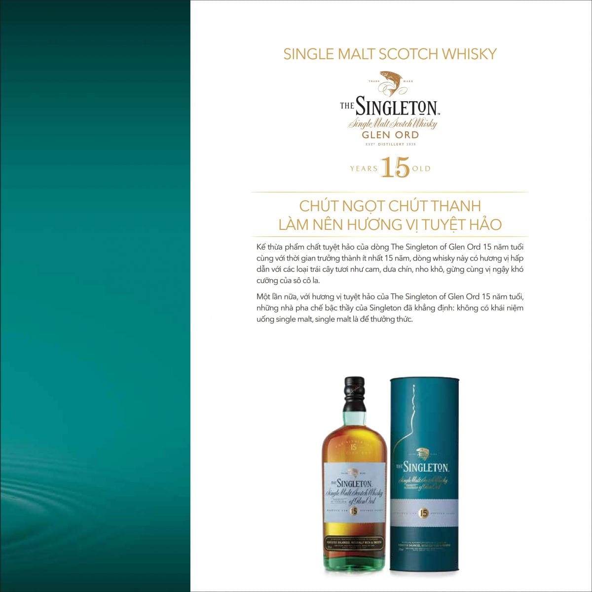 SINGLETON 15 NĂM GLEN ORD