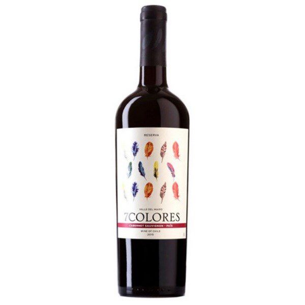 Rượu vang đỏ 7 Colores Cabernet Sauvignon Pais Reserva 750 ml