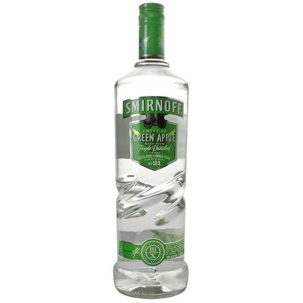 Smirnoff Vodka Green Apple 750 ml