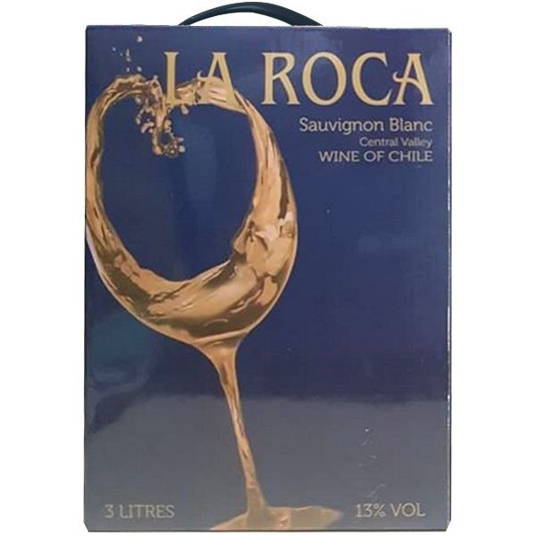 Vang bịch La Roca Sauvignon Blanc 3L (Chile) 3000 ml